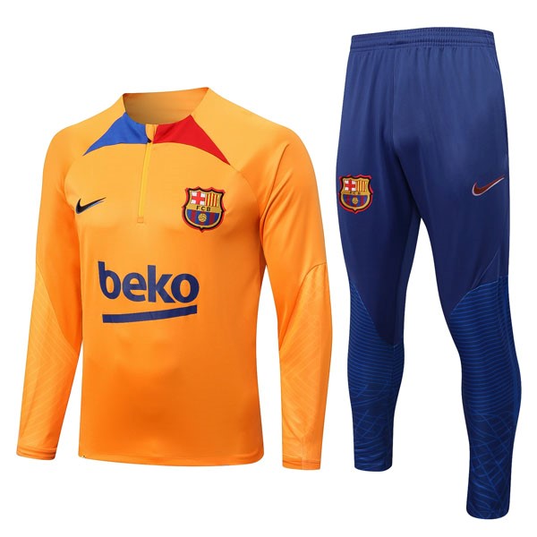 Trainings-Sweatshirt Barcelona 2023 Orange